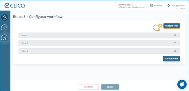 Etapa 3 - Configurar workflow