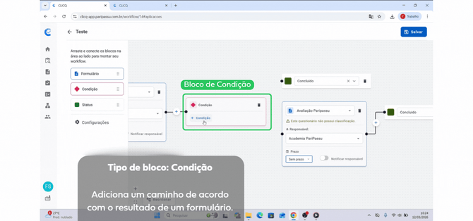 Acesse a página Workflows (1)