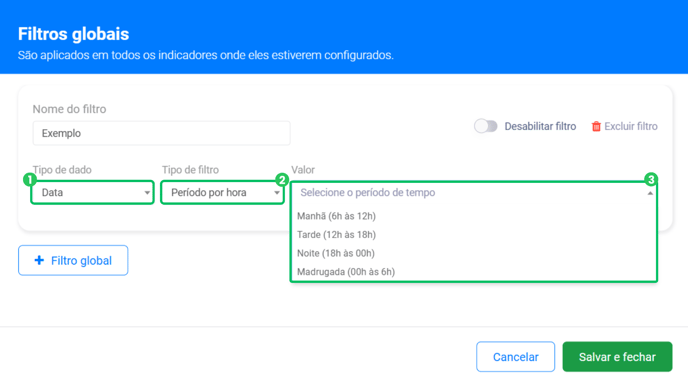 Como deixar os filtros globais no Panorama mais eficientes