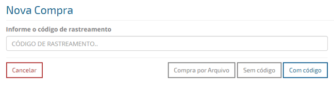 nova compra