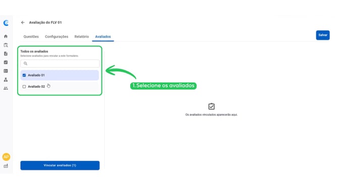 Prints CLICQ - Novo formulário