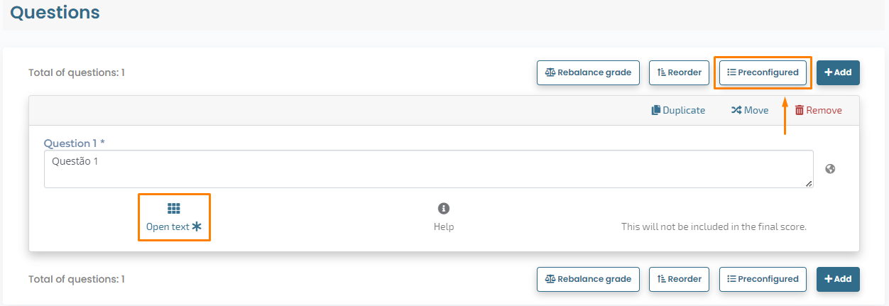 Clik Question Examples How to configure topics and questions in CLICQ questionnaires?